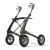 Rollator CARBON OVERLAND Vert incliné