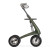 Rollator CARBON OVERLAND Brun de profil 2