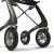 Rollator CARBON OVERLAND VErt zoom sur roues avants