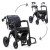 Image des deux positions du Rollz motion electric 3 en 1